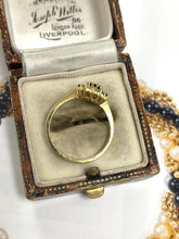 Load image into Gallery viewer, Ruby and Diamond Cluster Ring Set in 18ct Yellow Gold