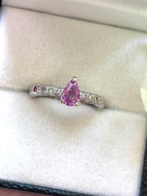 Load image into Gallery viewer, Prettiest in Pink Sapphire Ring