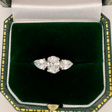 Load image into Gallery viewer, Trilogy Diamond Ring in 18ct White Gold
