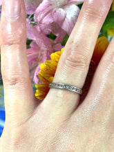 Load image into Gallery viewer, Half Eternity Diamond Ring Set in Platinum
