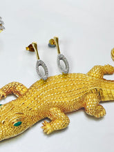 Load image into Gallery viewer, Diamond Contemporary Earrings