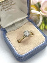 Load image into Gallery viewer, Preloved stunning diamond solitaire ring.