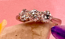 Load image into Gallery viewer, Trilogy Diamond Ring in Platinum