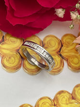 Load image into Gallery viewer, Platinum Half Eternity Ring