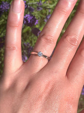 Load image into Gallery viewer, Diamond Solitaire Ring Set in Platinum