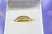 Load image into Gallery viewer, Channel Set Diamond Ring in 18ct Yellow Gold