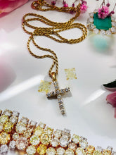 Load image into Gallery viewer, Diamond Cross Pendant