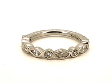 Load image into Gallery viewer, Diamond Half Eternity Ring in Platinum