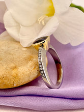 Load image into Gallery viewer, Incredible Garnet and Diamond Ring in 18ct Yellow Gold and White Gold