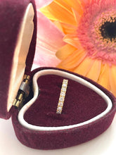 Load image into Gallery viewer, Half Eternity Diamond Ring Set in 18ct Yellow Gold