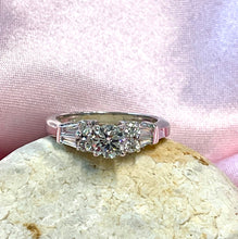 Load image into Gallery viewer, Diamond Solitaire Ring in 14ct White Gold