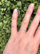 Load image into Gallery viewer, Half Eternity Diamond Ring Set in 18ct Yellow Gold