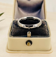 Load image into Gallery viewer, Diamond Set Band in Platinum