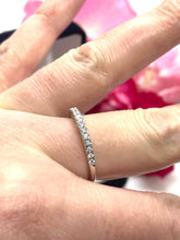 Load image into Gallery viewer, Diamond Half Eternity Ring