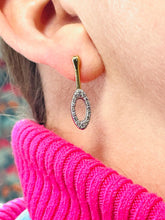 Load image into Gallery viewer, Diamond Contemporary Earrings