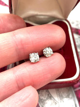 Load image into Gallery viewer, 0.85ct Diamond Studs