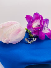 Load image into Gallery viewer, Wishbone Diamond Ring in 18ct White Gold