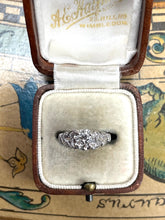 Load image into Gallery viewer, Beautiful Art Deco Diamond Ring Set in 14ct White Gold