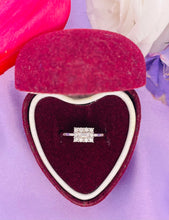 Load image into Gallery viewer, Diamond Cluster Ring in 18ct White Gold