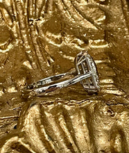 Load image into Gallery viewer, Yellow Sapphire and Diamond Ring Set in Platinum