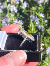 Load image into Gallery viewer, Uplifting Yellow Sapphire & Diamond Art Deco Revival Ring