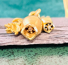 Load image into Gallery viewer, Heather Pendant with Diamonds in 18ct Yellow Gold