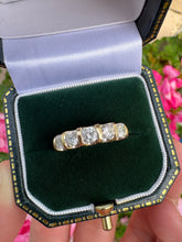 Load image into Gallery viewer, Vintage 5-Stone Diamond Ring – 18ct Yellow Gold