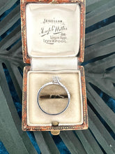 Load image into Gallery viewer, Diamond Ring Set in 18ct White Gold