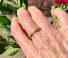 Load image into Gallery viewer, Half Eternity Diamond Ring in 18ct Yellow Gold