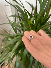 Load image into Gallery viewer, Ruby and Diamond Ring Set in 18ct White Gold