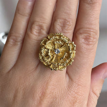Load image into Gallery viewer, Statement Flower Ring
