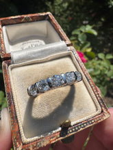 Load image into Gallery viewer, 1.25ct Round Brilliant Diamond Half Eternity Ring in 18ct White Gold