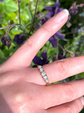Load image into Gallery viewer, Edwardian 5 stone Diamond Ring Set in 18ct Yellow Gold
