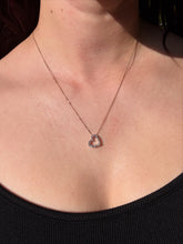Load image into Gallery viewer, Diamond Heart Pendant Necklace