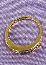 Load image into Gallery viewer, Channel Set Diamond Ring in 18ct Yellow Gold
