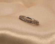 Load image into Gallery viewer, Full Eternity Ring in Platinum