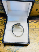 Load image into Gallery viewer, Yellow Sapphire and Diamond Ring Set in Platinum