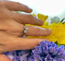 Load image into Gallery viewer, Crossover Diamond Ring in 18ct Yellow Gold