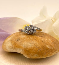 Load image into Gallery viewer, Crossover Diamond Ring in 18ct Yellow Gold