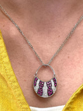 Load image into Gallery viewer, Handbag Pendant Set in 18ct White Gold