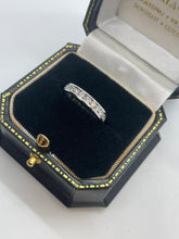 Load image into Gallery viewer, Full Eternity Diamond Ring Set in Platinum
