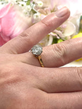 Load image into Gallery viewer, Preloved stunning diamond solitaire ring.