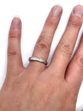 Load image into Gallery viewer, Half Eternity Ring Set in 9ct White Gold