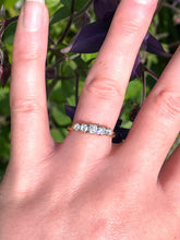 Load image into Gallery viewer, Edwardian 5 stone Diamond Ring Set in 18ct Yellow Gold