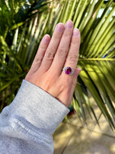 Load image into Gallery viewer, Pink Tourmaline & Diamond Ring in Platinum