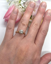 Load image into Gallery viewer, Preloved stunning diamond solitaire ring.