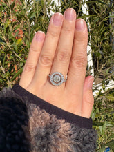 Load image into Gallery viewer, Old Cut Diamond Halo Ring – GIA Certified | Platinum