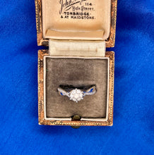 Load image into Gallery viewer, Bypass Diamond Ring in 18ct White Gold