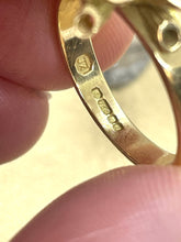 Load image into Gallery viewer, 1960’s Sapphire and Diamond Ring Set in 18ct Yellow Gold