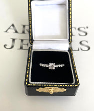 Load image into Gallery viewer, Diamond Ring Set in 18ct White Gold